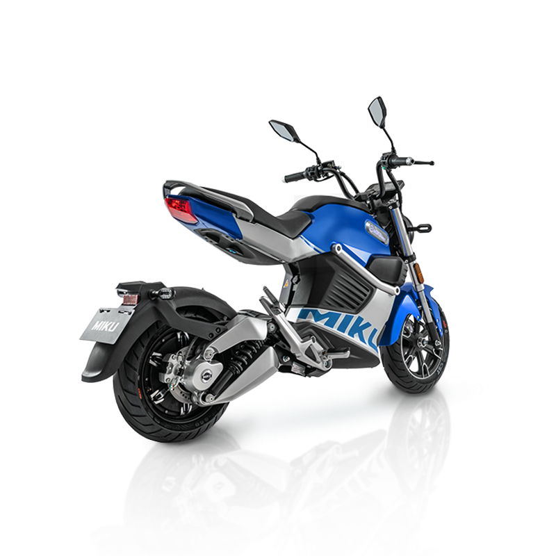 E-Motorrad Miku Super, Elektro-Motorrad bis 80 km/h, 3000 Watt, Lithium 72V