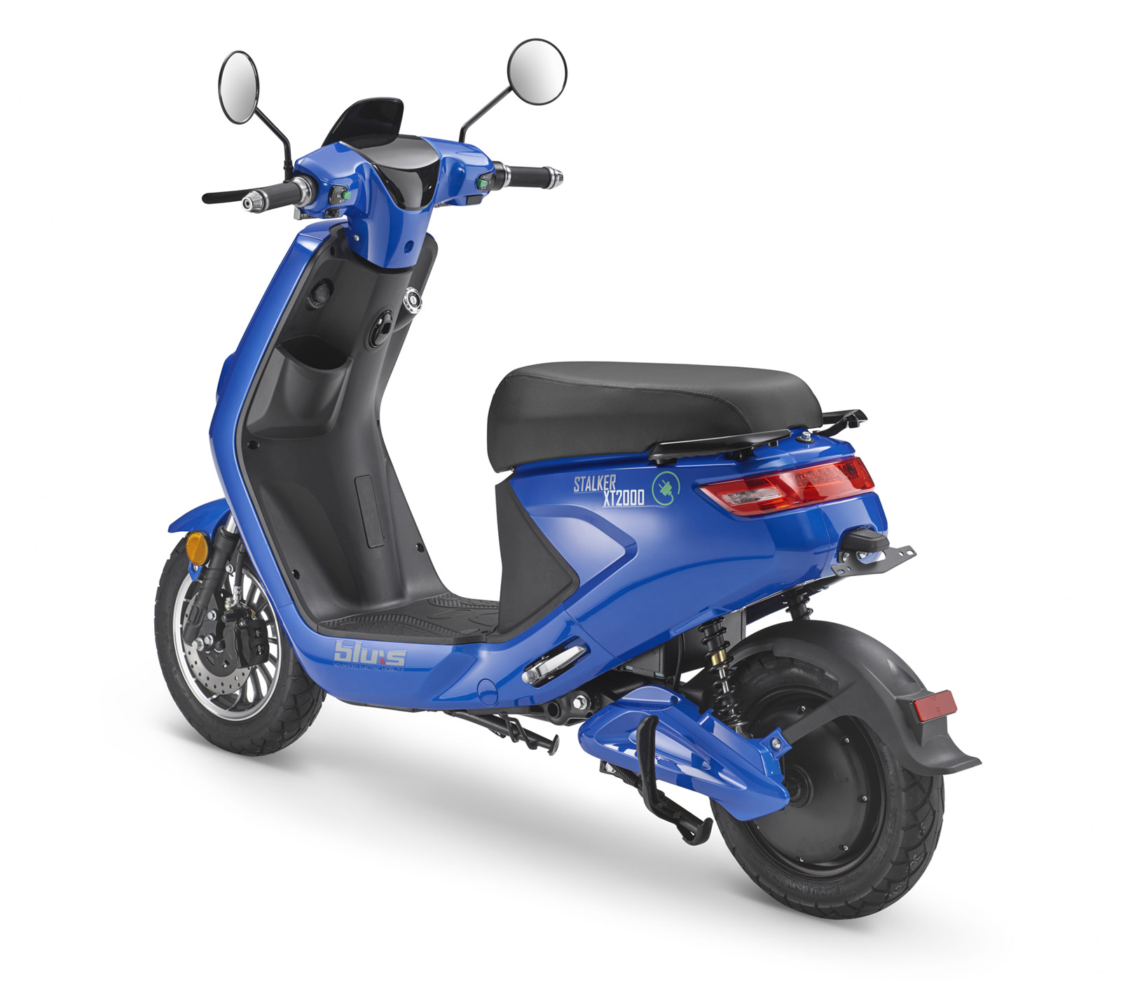 Elektroroller blu:s XT2000 STALKER - 25 km/h oder 45 km/h 2-Rad Roller für 2 Personen