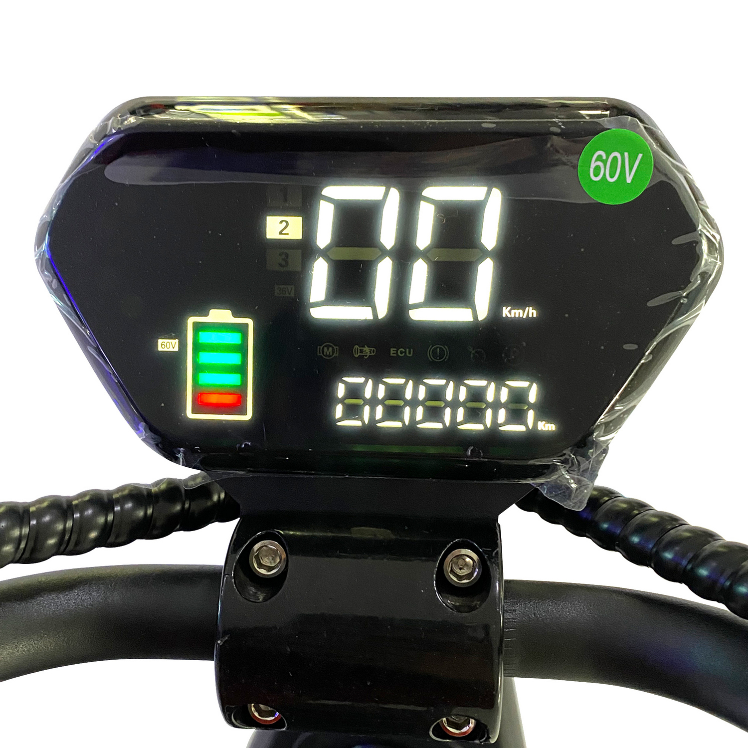 Elektroroller, Elektro-Scooter Forca Coco II Plus Fatwheel LowRider 2000 Watt, E-Scooter mit 150kg Zuladung