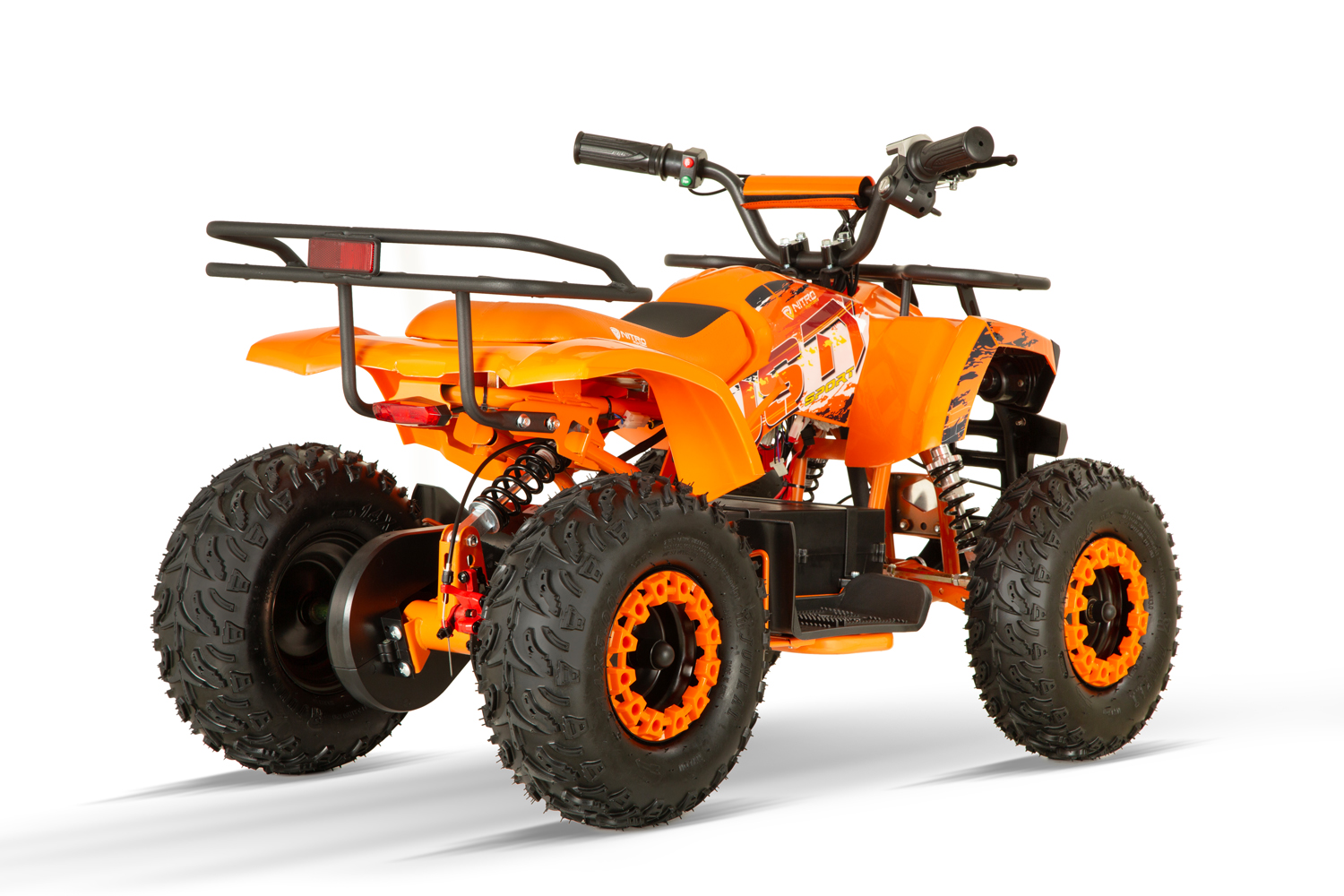 NITRO MOTORS 1200 W Eco mini Kinder Quad Dusty BTF-Profile XL, Elektroquad für Kinder, Kinderquad bis 25 km/h