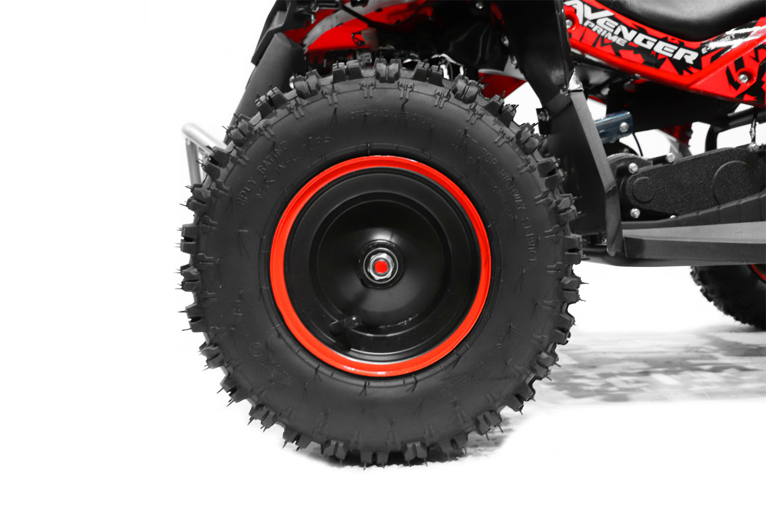 Nitro Motors Avenger 49cc mini Kinder Quad E-Start PRM 6 Zoll, Miniquad Atv Kinderquad, Benzinquad