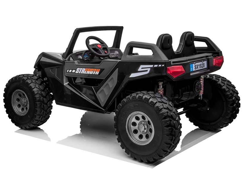Kinder-Elektrofahrzeug -  9 km/h Elektroauto SX1928 Jeep für Kinder - Geländefahrzeug Doppelsitzer