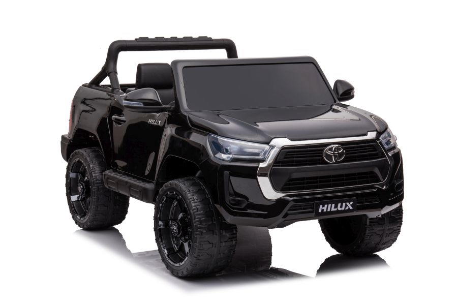 XXL Batterieauto - 8 km/h Elektroauto für 2 Kinder, Toyota Hilux, Kinderfahrzeug 2-Sitzer