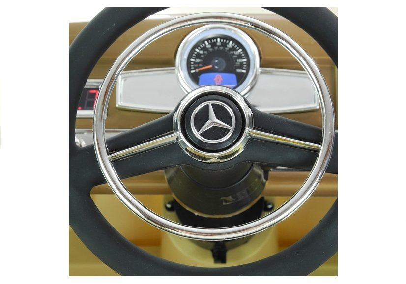 Elektro Kinderauto Oldtimer Mercedes 300s - Cabrio Kinderfahrzeug mit 2x45Watt