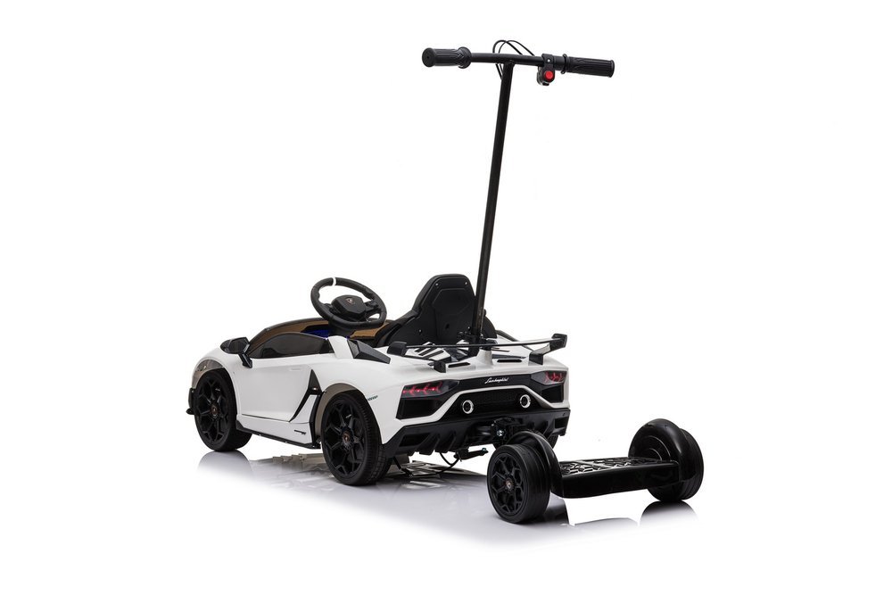 Elektro Kinderauto Lamborghini Aventador SX2018 mit Schiebestange und Stehplatz, 2x45Watt