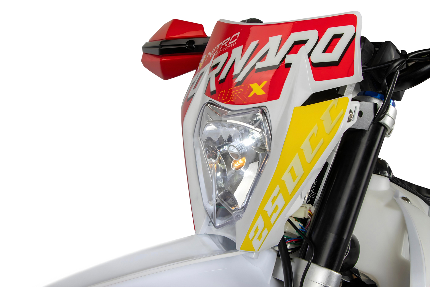 Nitro Motors 250cc Kinder Dirtbike TORNADO UX URX 21/18 Kick und E-Start, Kinder Motorcross Bike
