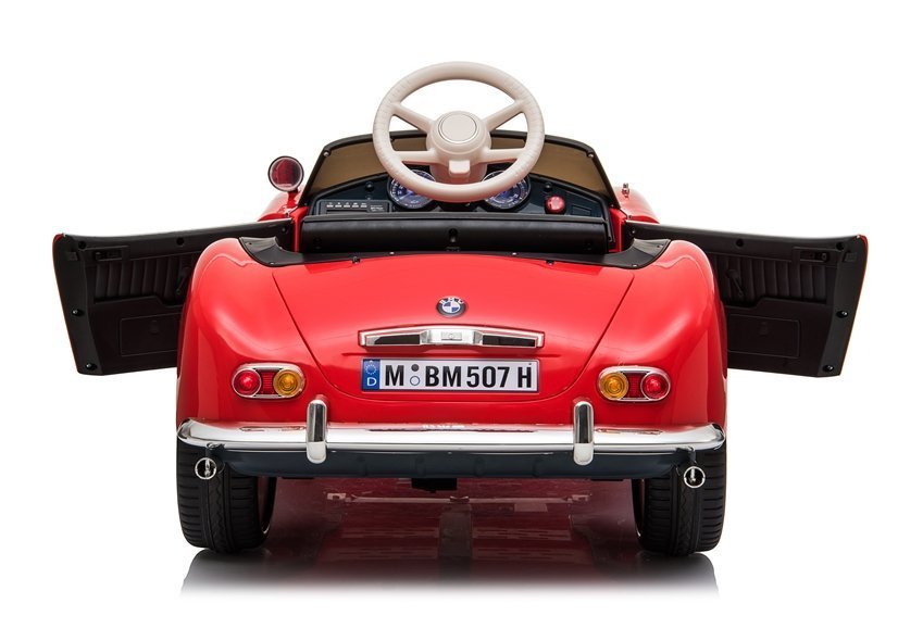 Kinderauto Oltimer, BMW Retro, Elektrofahrzeug für Kinder