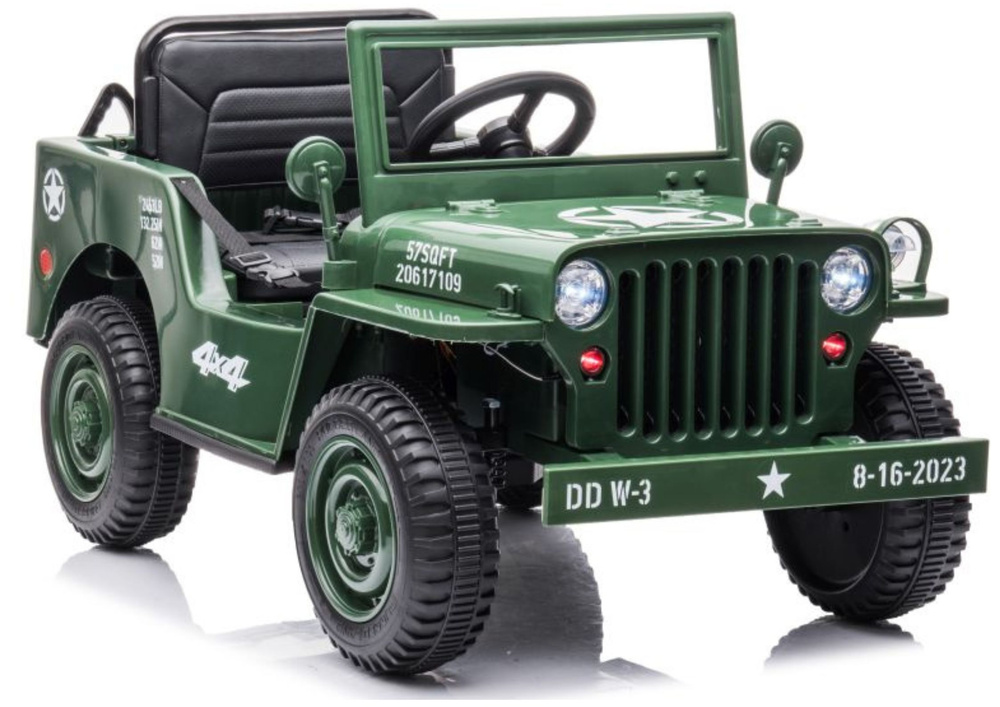 Elektrofahrzeug für Kinder - Elektro Jeep Army JH-103 4x45 Watt - Einsitzer, Jeep-Kinderfahrzeug, Elektrokinderauto