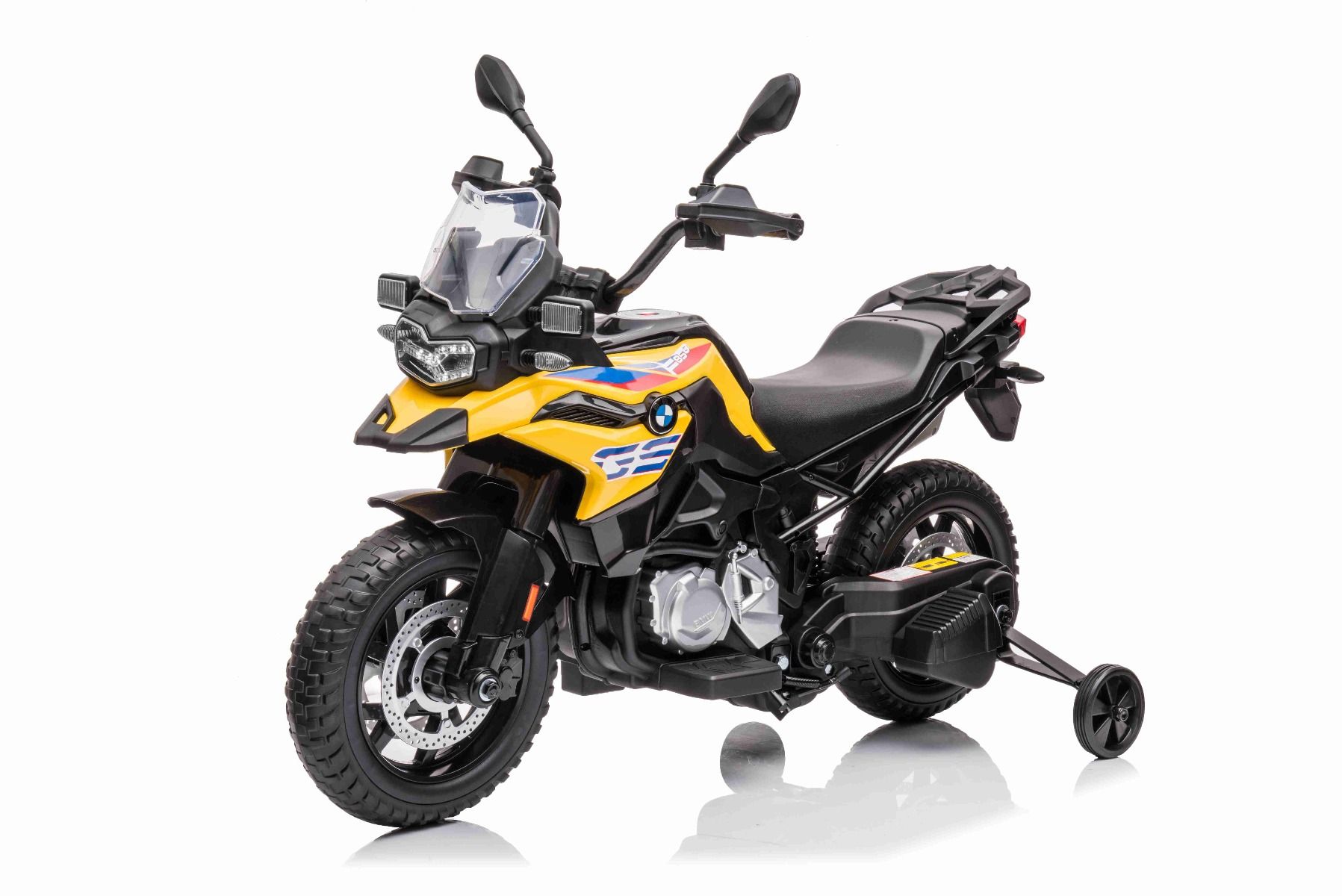 Elektromotorbike BMW F850 GS, lizenziert, Elektromotorrad für Kinder 2x35W