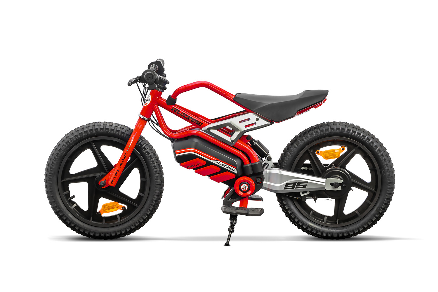 Velocifero Race Kinder Elektro Balance Bike 21.6V 150W 16 Zoll - Elektromotorrad, Kindermotorrad, Kinderbike