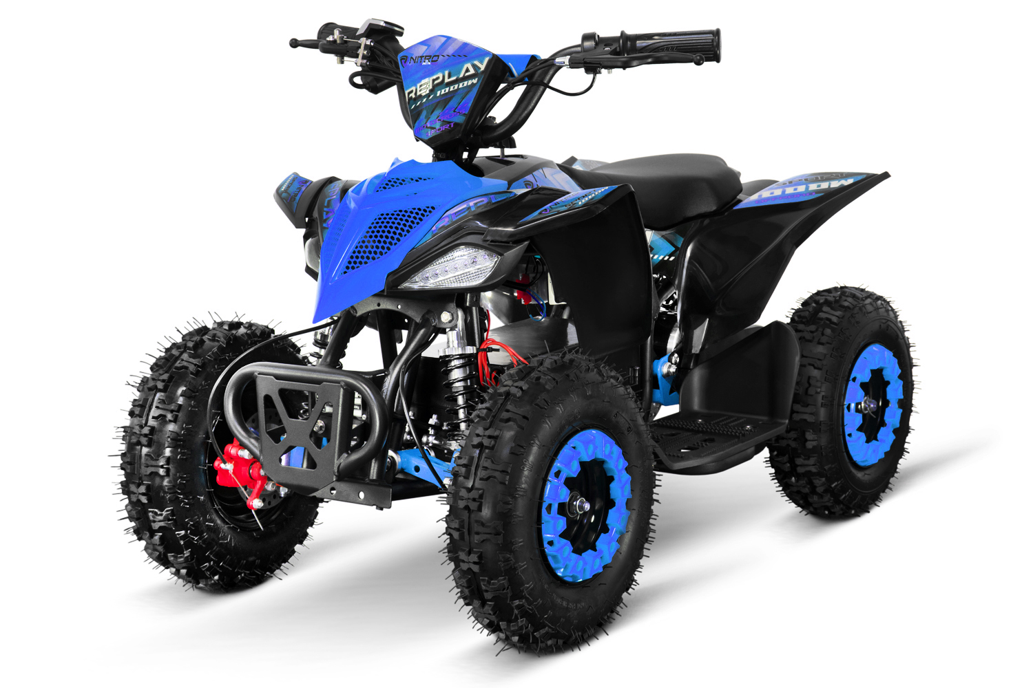 NITRO MOTORS Elektroquad Eco mini Replay Snowy-Profile L Sport 6 Kinder-Quad, 1000W, 6 Zoll, Kinderquad
