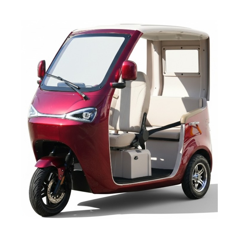 Kabinenroller Elektroauto FUTURA E-Move, E-Auto für Senioren mit 25 km/h oder 45 km/h, Elektroauto mit 2000 Watt, Elektromobil mit Dach