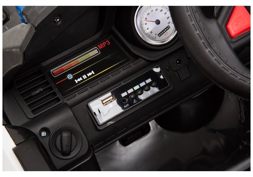 Elektro-Kinderfahrzeug 2x45 Watt, Kinder-Polizeiauto PR002, Elektroauto Polizeifahrzeug für Kinder