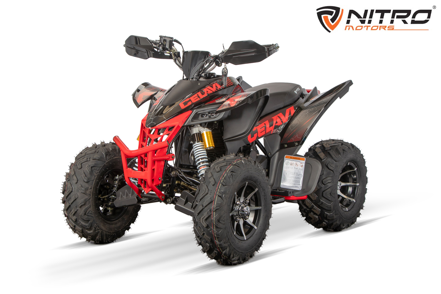 NITRO MOTORS 250cc maxi Benzinquad maxi Quad Celavi RS10, Quad 4-Gang Manuell Platin Alu-Felge