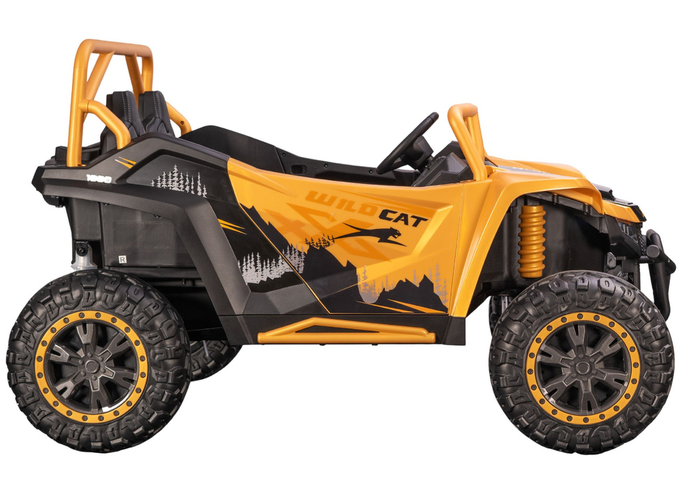 Großes Kinder Elektroauto Buggy Arctic CAT WILDCAT XX 2-Sitzer, Elektrofahrzeug mit 4x200 Watt