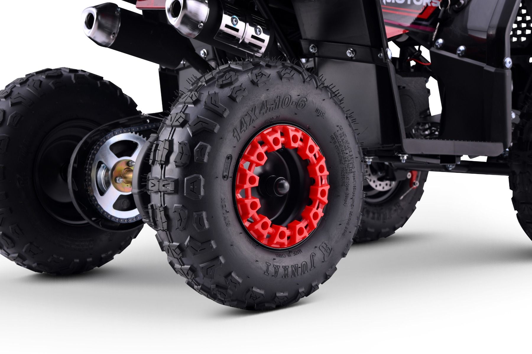 ATV Mini-Quad für Kinder Beneo Motors Escape, 49cc Benzin Kinderquad 40 km/h, Benzinquad