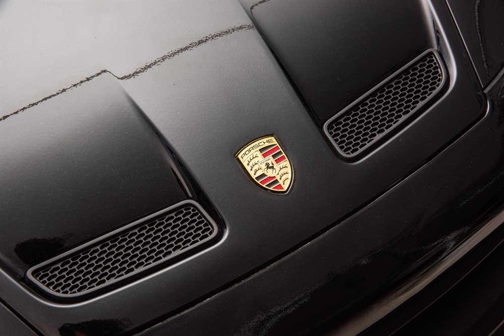 Kinderfahrzeug Porsche Spyder 911 GT3 2 Sitzer, 2 starke Elektromotoren bis 8 km/h