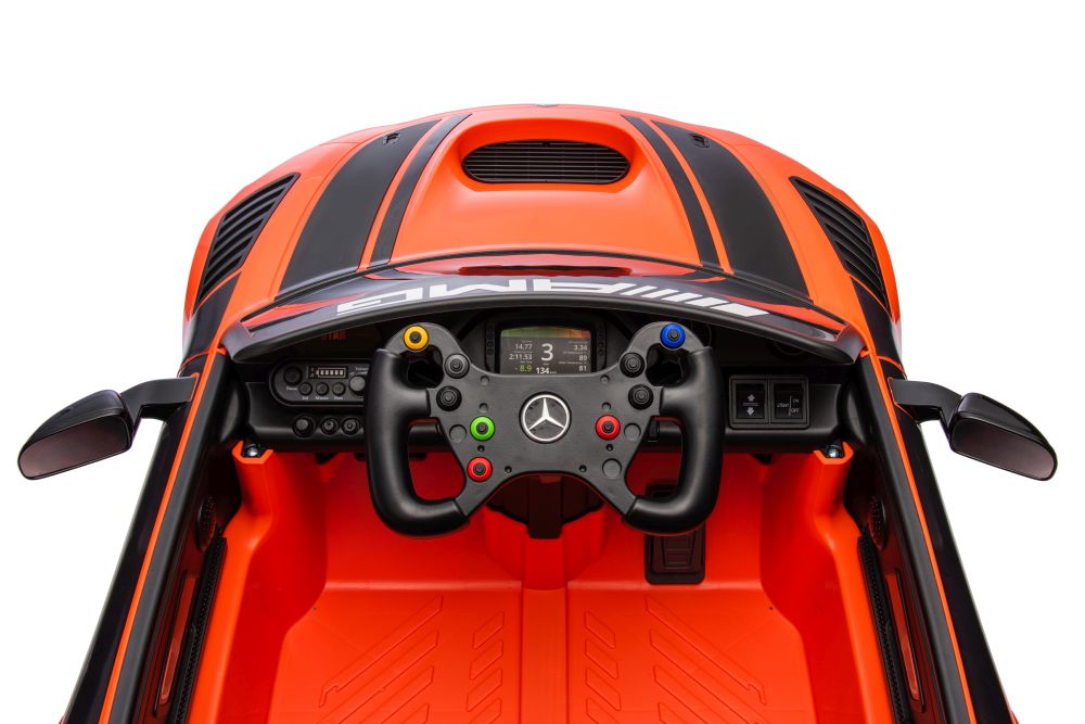 Elektro Kinderauto Mercedes Benz AMG GT3 2x45 Watt, Elektrokinderfahrzeug, Elektroauto für Kinder