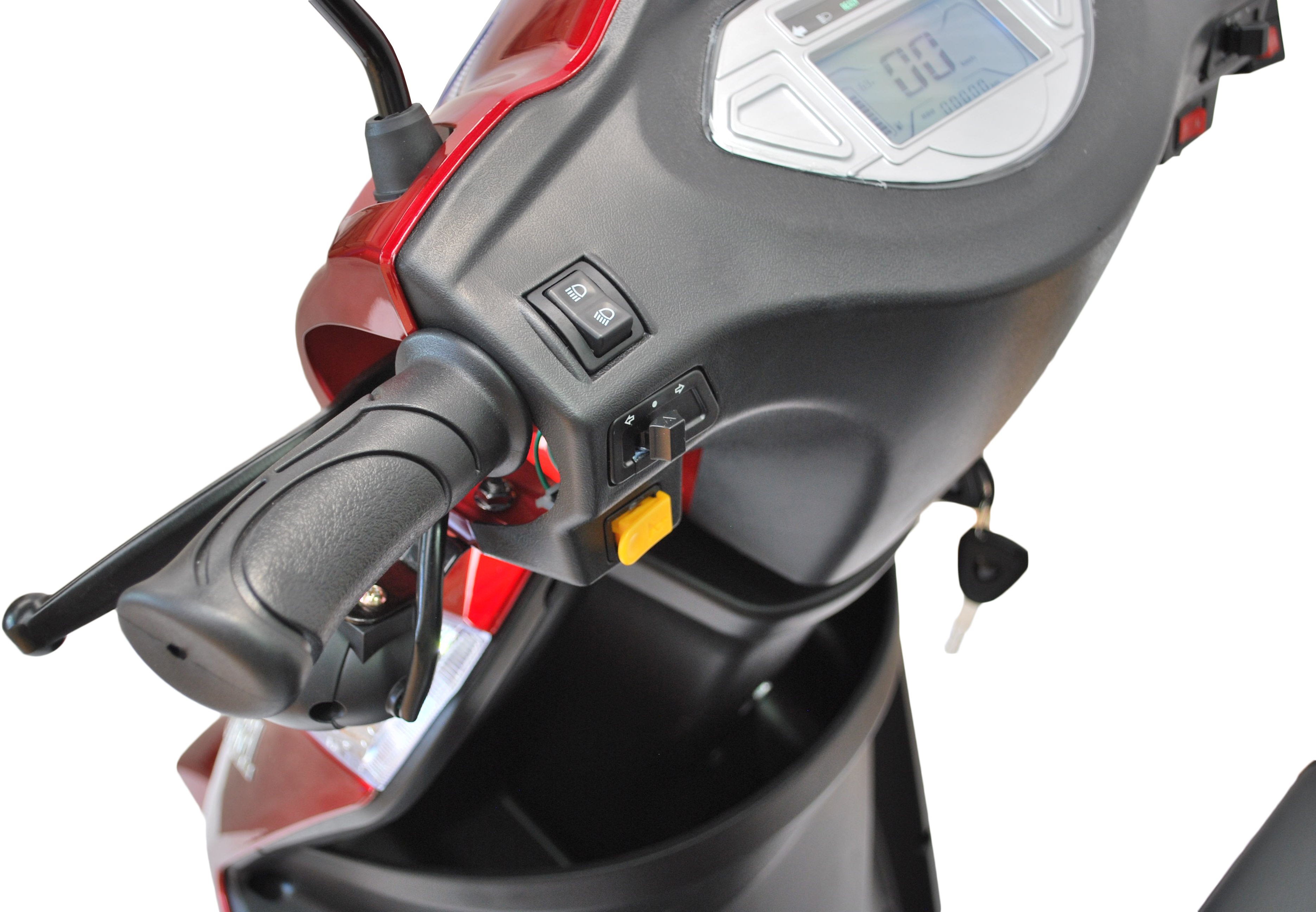 3 Rad Elektroroller DUO Doppelsitzer - Eco Engel 503 - Seniorenroller mit 2 Sitzen - 25 km/h (Blei/Lithium)