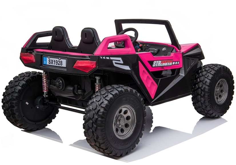 Kinder-Elektrofahrzeug -  9 km/h Elektroauto SX1928 Jeep für Kinder - Geländefahrzeug Doppelsitzer