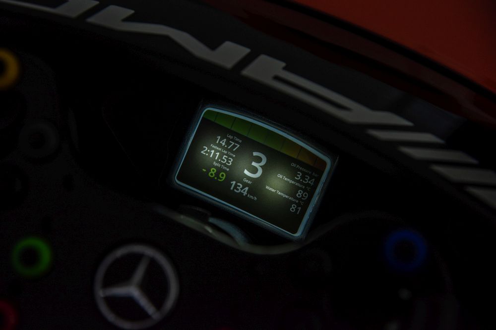 Elektro Kinderauto Mercedes Benz AMG GT3 2x45 Watt, Elektrokinderfahrzeug, Elektroauto für Kinder