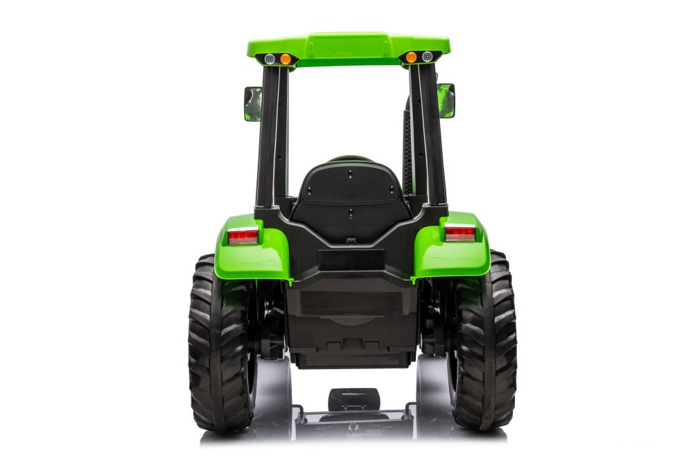 Kinderauto Elektrotraktor A011 mit 2x200 Watt, Kindertraktor mit Dach bis zu 10 km/h, elektrischer Traktor