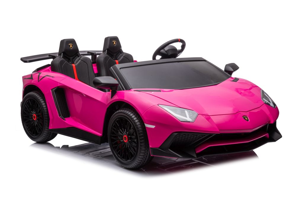 XXL Elektroauto für 2 Kinder Lamborghini A8803, 13 km/h, 200 Watt - Elektrokinderfahrzeug 2-Sitzer zum selbst Fahren
