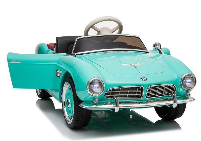 Kinderauto Oltimer, BMW Retro, Elektrofahrzeug für Kinder