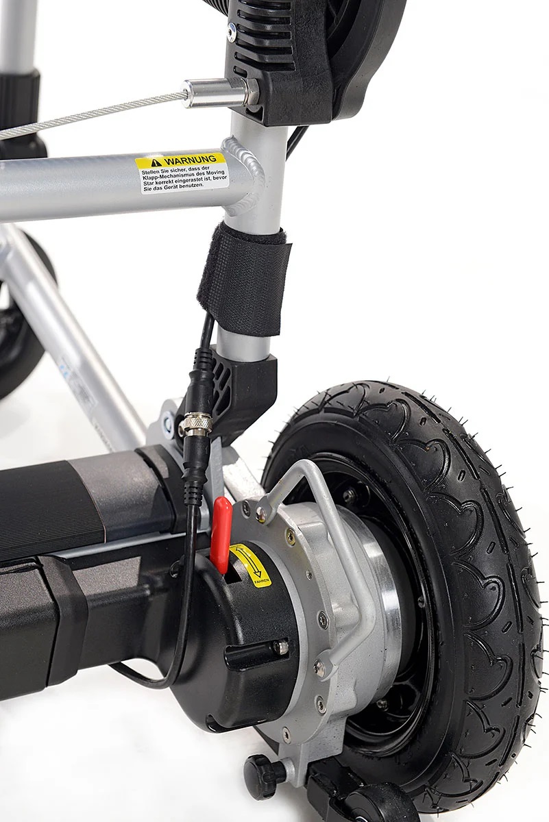 MovingStar 101 SF E-Rollstuhl faltbar zerlegbar - 6 km/h, Elektrorollstuhl