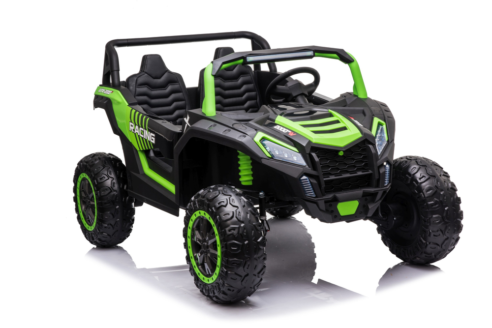 XXL Kinderfahrzeug - 15 km/h, Elektro Kinder Buggy STRONG, Elektrobuggy für 2 Kinder - 180W