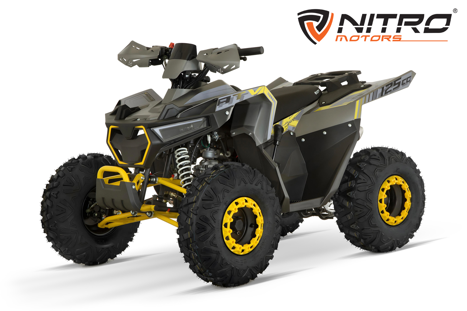 NITRO MOTORS 125cc Midi Quad HULK RS-AG8 RS-LINE Sport, Benzinquad Kinderquad 8 Zoll bis 45 km/h
