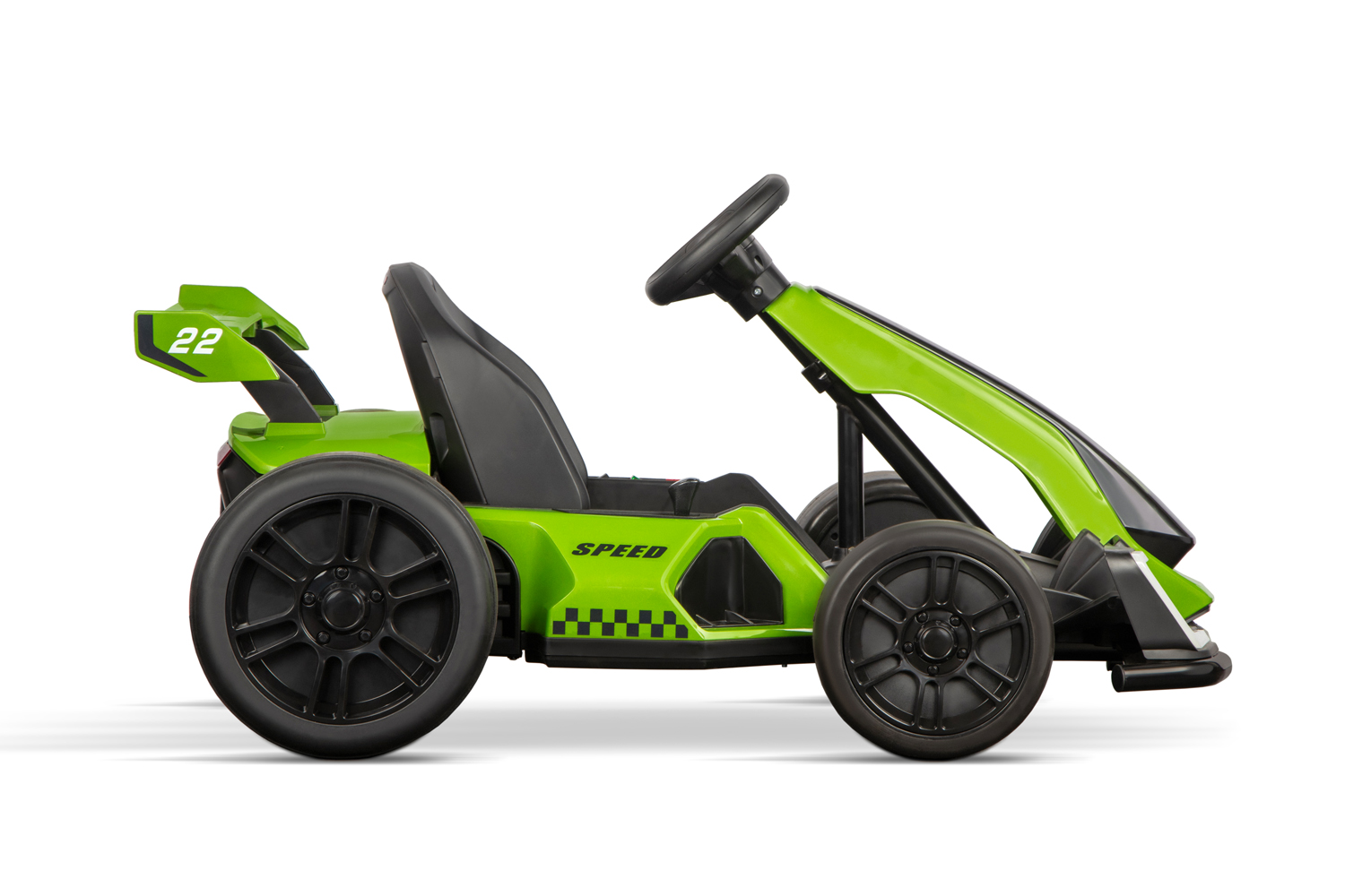 Elektro Kinderfahrzeug Kinder Go Kart F1 STYLE RACING mit 2x150 Watt bis 10 km/h