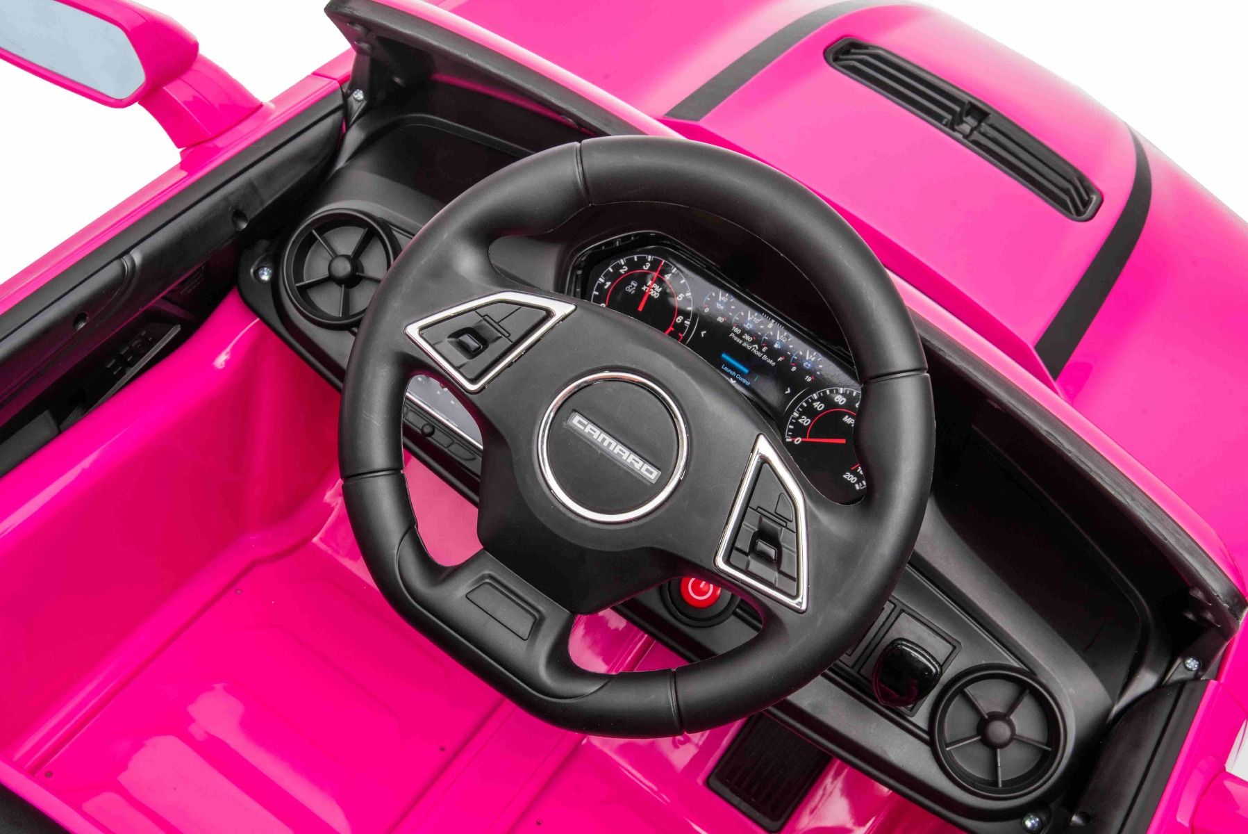 Kinder-Elektroauto Chevrolet Camaro, Elektro Kinderfahrzeug mit 2x35W, Sportwagen für Kinder
