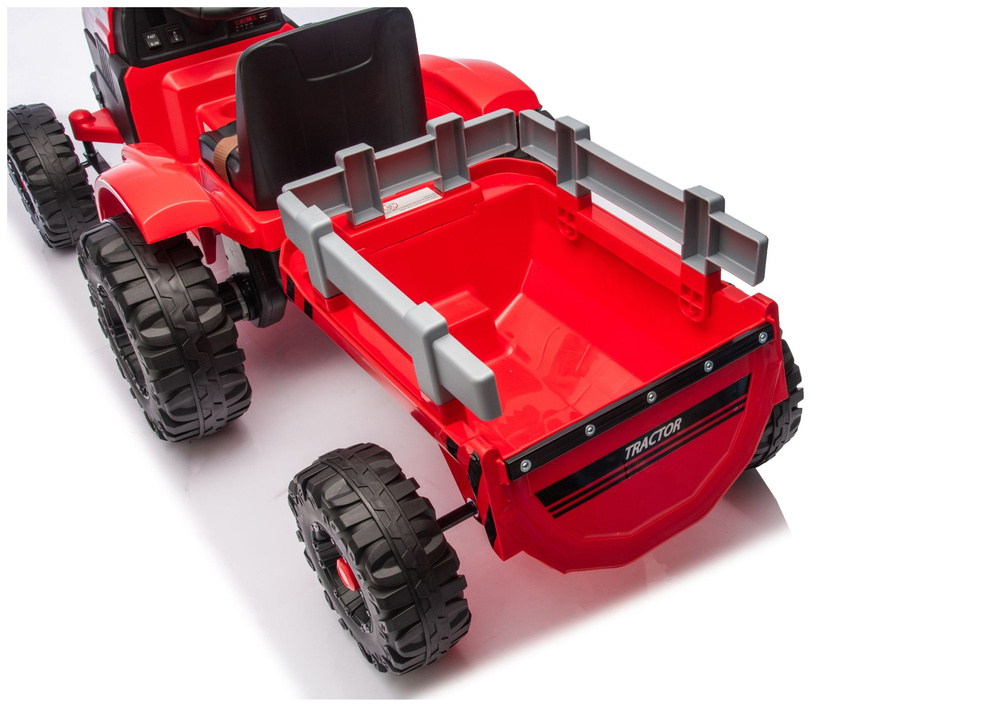 Kindertraktor - elektrischer Traktor CH9959B mit Anhänger und 2 x 120 Watt - Traktor mit Anhänger bis 7 km/h