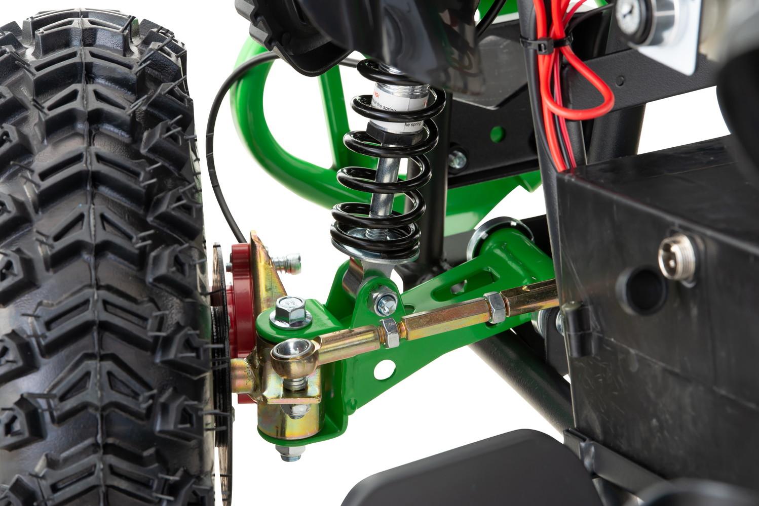 NITRO MOTORS 1000W Eco mini Kinder Quad Python Snowy-Profil L Sport 6 Zoll Elektro Kinderquad