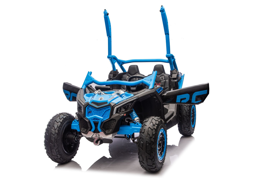 XXL Kinderauto Maverick CAN-AM Turbo RS STRONG AIR, 4x200 Watt - Elektro-Buggy mit Luftfreifen, Kinderbuggy 8 km/h