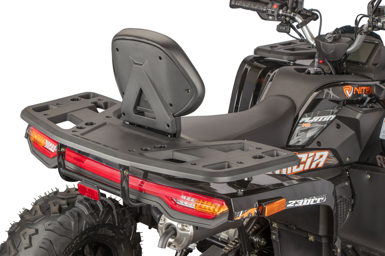 NITRO MOTORS 230cc maxi Quad Tricia CVT RS10 Platin wahlweise Seilwinde und Anhängerkupplung