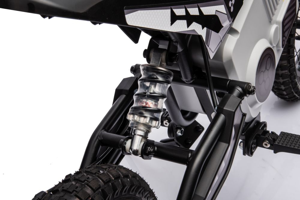 Kinder Dirtbike A9901, Kindermotorcross mit 350 Watt, Elektro-Motorcross bis 15 km/h, Kindermotorrad mit Radnabenmotor