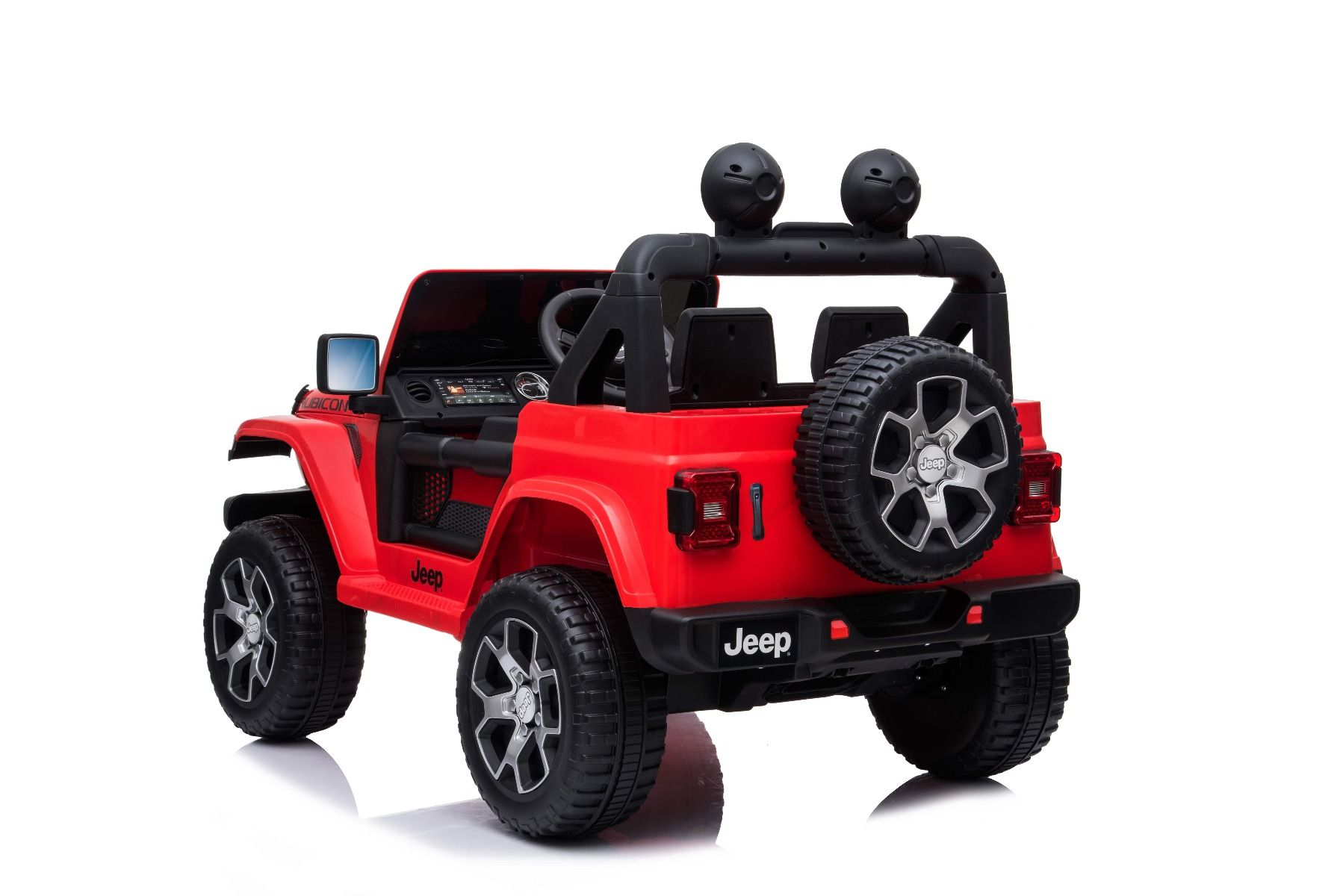 Elektrisches Kinderauto, Elektro Kinderfahrzeug Jeep Wrangler RIRICAR Elektroauto 12V Jeep Wrangler, Lithium-Akku, Elektrofahrzeug Kinder ab 3-8 Jahre