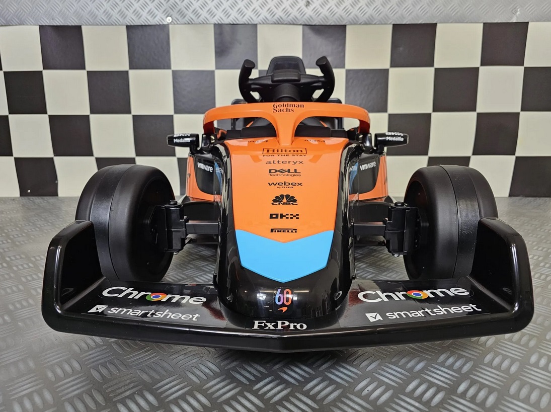 Elektrokinderfahrzeug McLaren Formel 1 Elektro Kinderauto mit 2x25 Watt, Elektro-Rennauto für Kinder