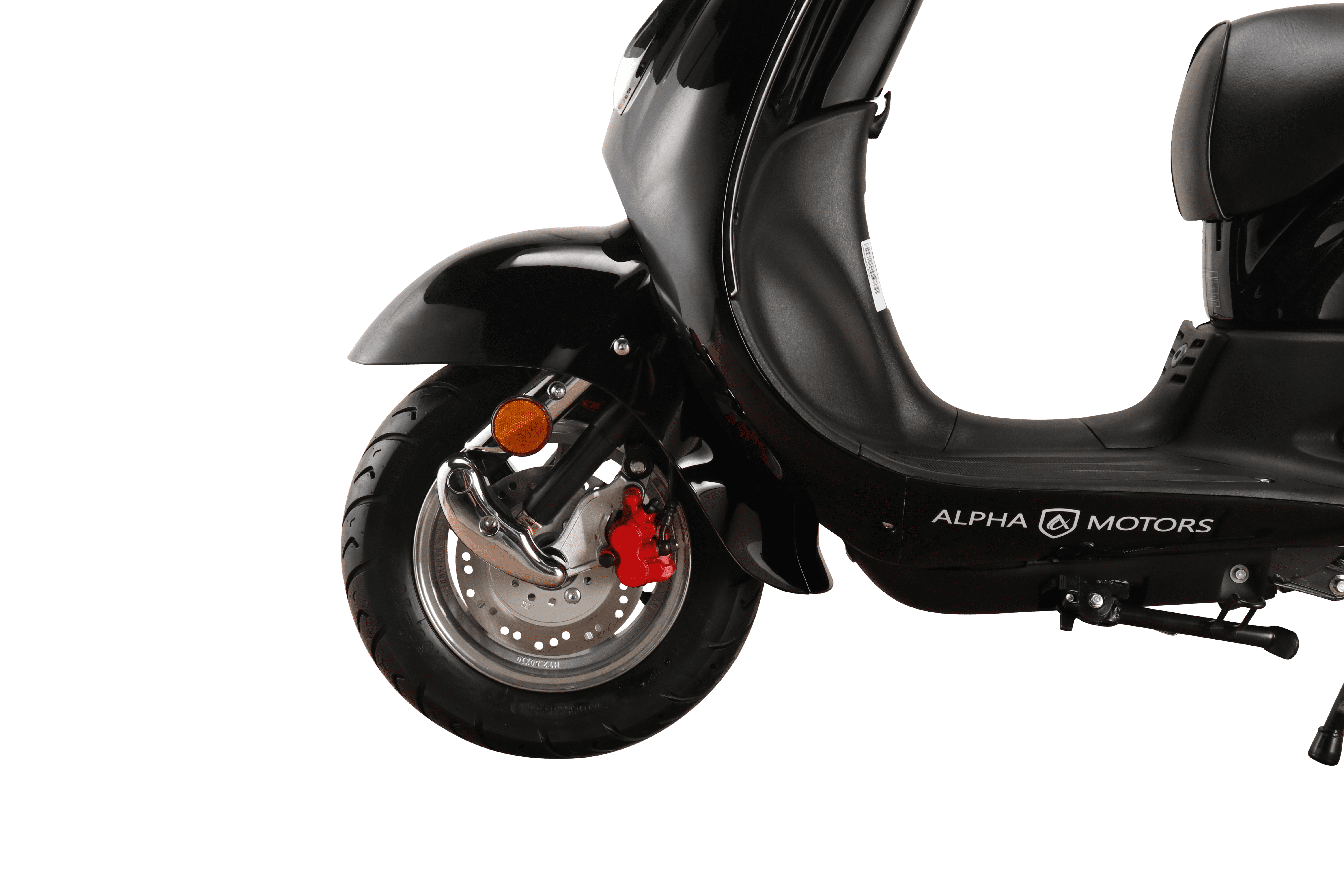 Motorroller Retro Firenze 125 ccm, 85 km/h, Benzin Retroroller mit Topcase EURO 5