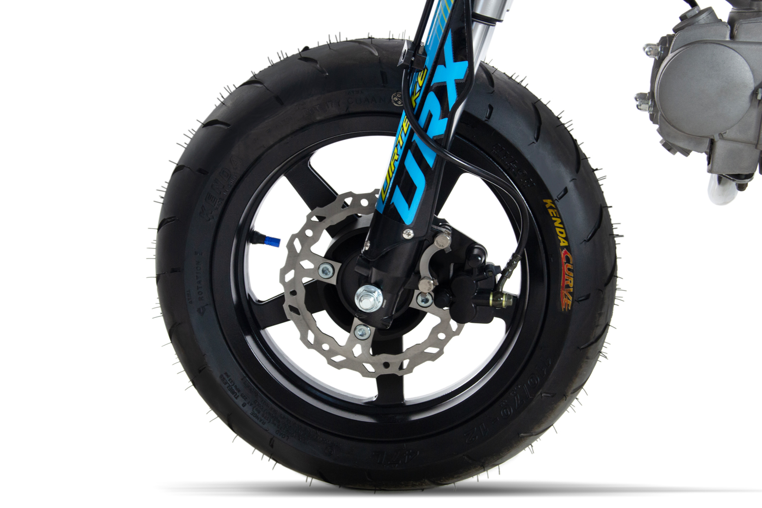NITRO MOTORS 125cc Kinder Dirtbike CHILLY URX 12/12 4 Gang, Kinder Motorcross Bike, Benzinbike 70 km/h