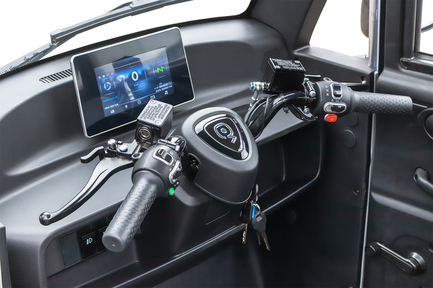 Elektrokabinenroller GECO Tiro 1.5kW - Kabinenfahrzeug, Elektrofahrzeug für Senioren, E-Auto, Elektroauto