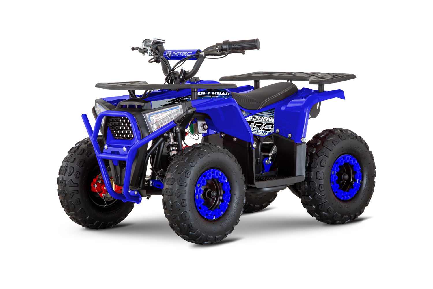 NITRO MOTORS 1200W Kinder-Quad Nerino BTF2 Reifen 6 Zoll, Elektroquad für Kinder