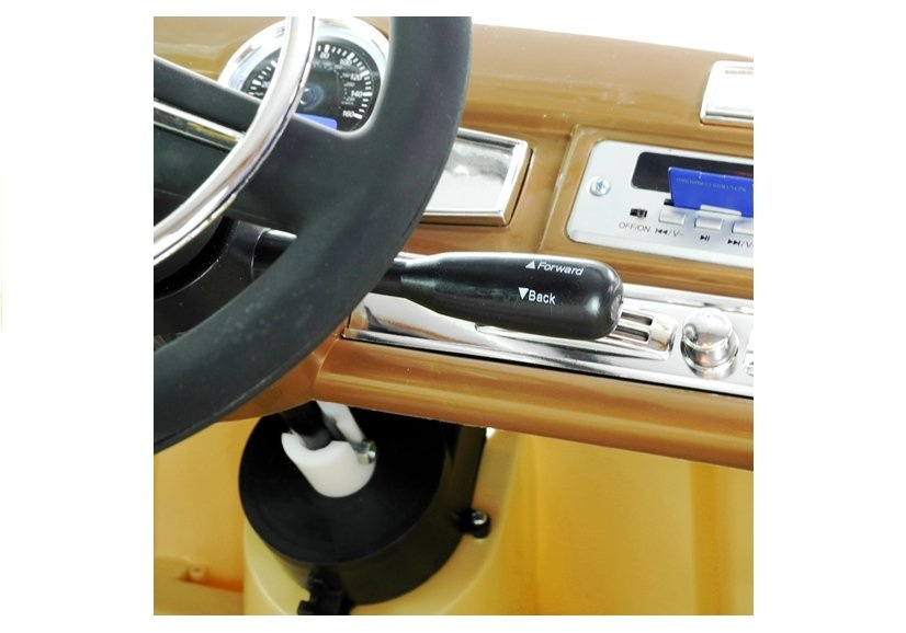 Elektro Kinderauto Oldtimer Mercedes 300s - Cabrio Kinderfahrzeug mit 2x45Watt