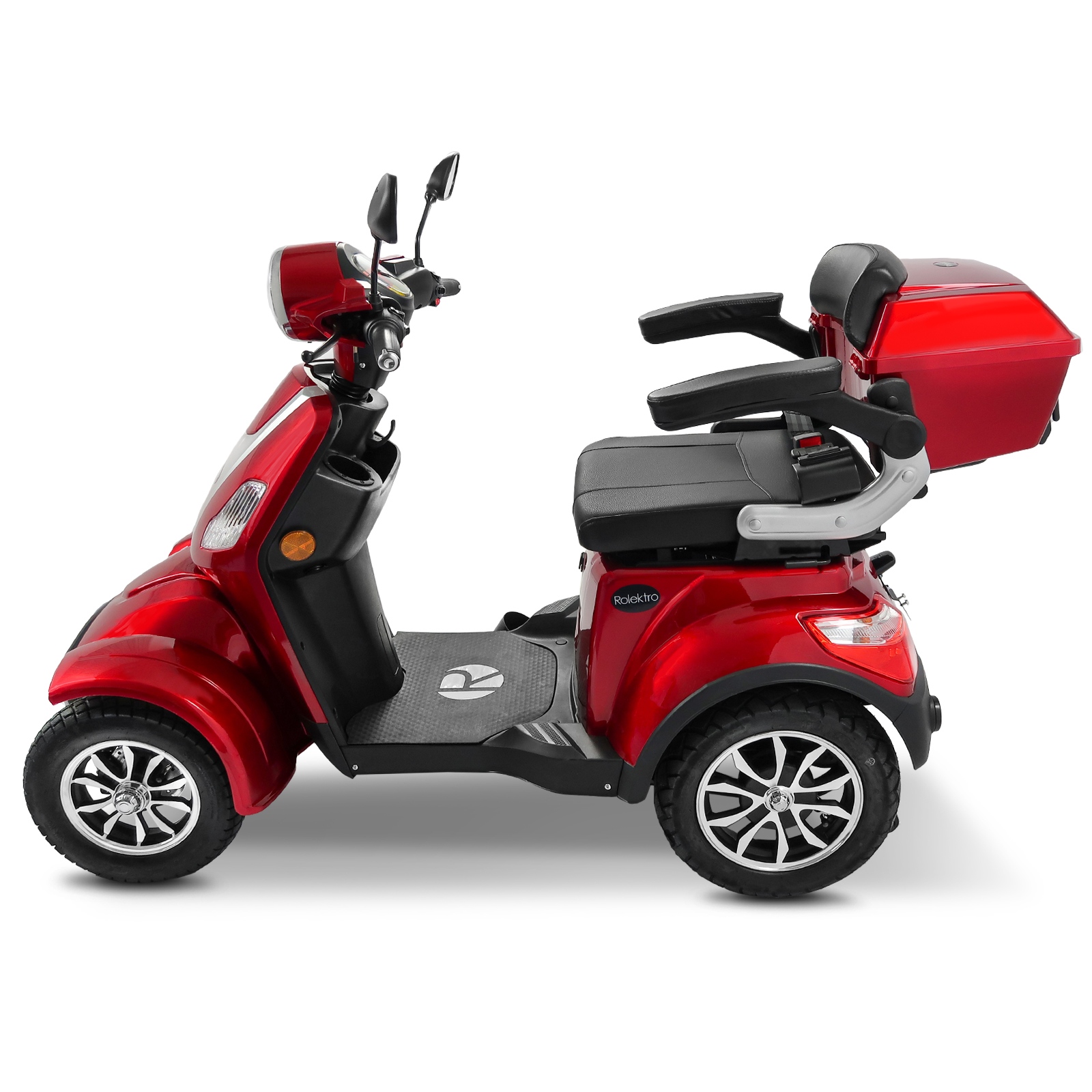 Rolektro E-Quad 25 V.3 Lithium Akku herausnehmbar - 4 Rad Seniorenmobil