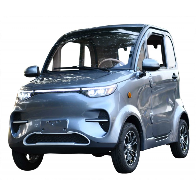 Kabinenroller Elektroauto FUTURA Flow, E-Auto für Senioren 45 km/h, BleiGel oder entnehmbarer Lithium Akku