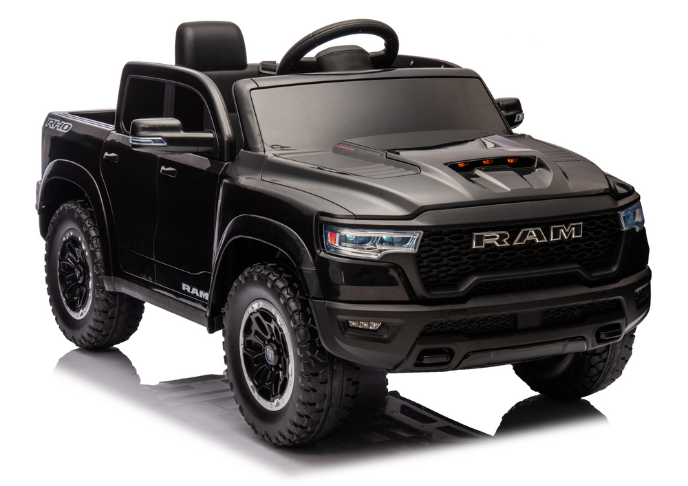 Kinderauto Dodge RAM Truck ZB618, Allrad mit 4x45 Watt und 6 km/h, Kinderfahrzeug SUV - Jeep