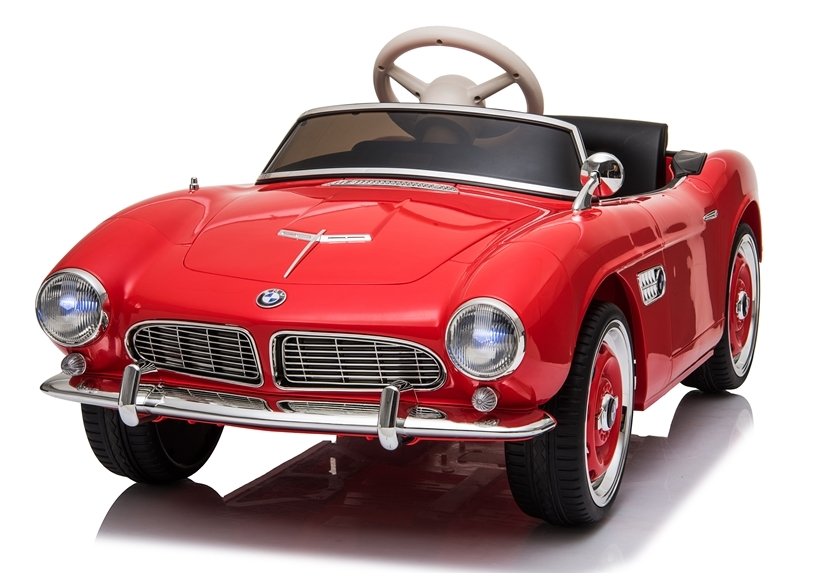 Kinderauto Oltimer, BMW Retro, Elektrofahrzeug für Kinder