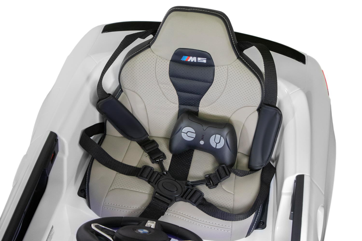 Elektro Kinderfahrzeug, Elektro Kinderauto BMW M5 mit Lizenz 2x35W, entnehmbare Batterie